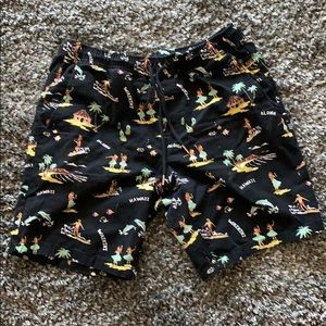 Men’s Hawaiian shorts